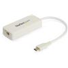 StarTech.com Adattatore Ethernet USB C con porta USB A - Adattatore di rete NIC USB 3.0/USB 3.1 Tipo C a RJ45 - Convertitore