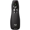 Logitech R400 puntatore wireless RF Nero
