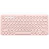 Logitech K380 Multi-Device tastiera Bluetooth QWERTZ Tedesco Rosa