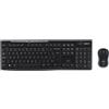Logitech Wireless Combo MK270 tastiera Mouse incluso Ufficio USB AZERTY Belga Nero