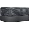 Logitech Ergo K860 tastiera RF senza fili + Bluetooth QWERTZ Tedesco Grafite