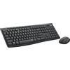 Logitech MK295 Silent Wireless Combo tastiera Mouse incluso USB QWERTY US International Grafite