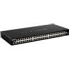 D-Link DGS-1520-52/E switch di rete Gestito L3 10G Ethernet (100/1000/10000) 1U Nero