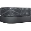 Logitech Ergo K860 tastiera RF senza fili + Bluetooth US International Grafite