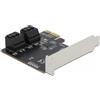 DeLOCK 90010 scheda di interfaccia e adattatore SATA