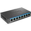 D-Link DMS-108 Non gestito L2 2.5G Ethernet (100/1000/2500) Nero