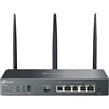 TP-Link Omada ER706W router wireless Gigabit Ethernet Dual-band (2.4 GHz/5 GHz) Nero