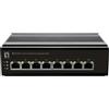 LevelOne IFS-0801 switch di rete Non gestito Fast Ethernet (10/100) Nero