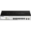 D-Link DGS-1210-10P Gestito L2 Gigabit Ethernet (10/100/1000) Supporto Power over Ethernet (PoE) 1U Nero