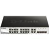 D-Link DGS-1210-20 Gestito L2 Gigabit Ethernet (10/100/1000) 1U Nero