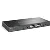 TP-Link Omada SG3218XP-M2 switch di rete Gestito L2+ 2.5G Ethernet (100/1000/2500) Supporto Power over Ethernet (PoE) 1U Nero