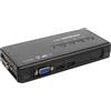 InLine KVM Switch, 4 porte, USB VGA, Kit cavi inclusi