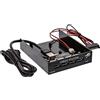 InLine Hub 4x USB 3.0, per pannello frontale 3,5 (floppy), nero