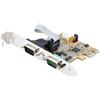 StarTech.com Scheda seriale PCI Express a due porte Scheda di interfaccia seriale da PCIe a 2x RS232 (DB9), Scheda PCIe per PC