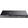TP-Link Omada SG6428XHP switch di rete Gestito L3 Gigabit Ethernet (10/100/1000) Supporto Power over Ethernet (PoE) 1U Nero