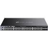 TP-Link Omada SG6654XHP switch di rete Gestito L3 Gigabit Ethernet (10/100/1000) Supporto Power over Ethernet (PoE) 1U Nero