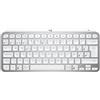 Logitech MX Keys Mini tastiera RF senza fili + Bluetooth QWERTY Spagnolo Grigio
