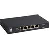 LevelOne GEU-0525 switch di rete Non gestito 2.5G Ethernet (100/1000/2500) Nero