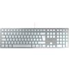 CHERRY KC 6000C FOR MAC tastiera USB QWERTY Inglese Argento