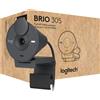 Logitech Brio 305 webcam 2 MP 1920 x 1080 Pixel USB-C Grafite