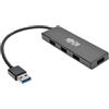 Tripp Lite U360-004-SLIM hub di interfaccia USB 3.2 Gen 1 (3.1 Gen 1) Type-A 5000 Mbit/s Nero