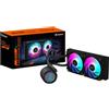 Gigabyte AORUS WATERFORCE II 240 Processore Raffreddatore di liquidi tutto in uno 12 cm Nero
