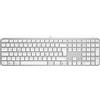 Logitech MX Keys S tastiera RF senza fili + Bluetooth QWERTZ Tedesco Alluminio, Bianco