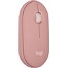 Logitech Pebble 2 M350s mouse Viaggio Ambidestro RF senza fili + Bluetooth Ottico 4000 DPI