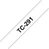 Brother TC-291 nastro per etichettatrice Nero su bianco