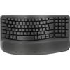 Logitech Wave Keys for Business tastiera RF senza fili + Bluetooth QWERTZ Tedesco Grafite