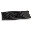 CHERRY XS Trackball G84-5400 tastiera USB QWERTZ Tedesco Nero