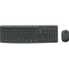 Logitech MK235 tastiera Mouse incluso USB QWERTZ Tedesco Grigio