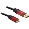 DeLOCK 3.0m 3.0 USB A-micro-B cavo USB USB 3.2 Gen 1 (3.1 Gen 1) 3 m Micro-USB B