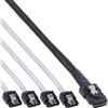 InLine Cavo Mini SAS, SFF-8087 a 4x SATA, 0,50m, configurazione 1:1, OCR