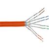 InLine Matassa Cavo Cat.7a Dupl., S/FTP(PiMF), CU, 1200MHz., hal., aranc., 100m