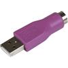 StarTech.com Adattatore di ricambio PS/2 a USB - Convertitore sostitutivo per tastiera da PS/2 a USB F/M