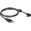 DeLOCK 83147 cavo USB USB 2.0 1 m USB A Micro-USB B Nero