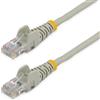 StarTech.com Cavo di rete CAT 5e - Cavo Patch Ethernet RJ45 UTP Grigio da 1m antigroviglio