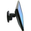 Ergotron 200 Series Wall Mount Pivot 61 cm (24) Parete Nero