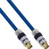 InLine Cavo S-VHS, PREMIUM, dorato, mini DIN a 4pin, 2m