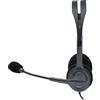 Logitech 981-000593 cuffia e auricolare Cablato A Padiglione Ufficio Grigio