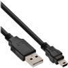 InLine Cavo USB 2.0 Mini, Am/ Bm(5pol.), Sony, Casio, Palm, Canon, HP, 3m