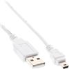 InLine Cavo USB 2.0 Mini, A maschio / Mini B maschio (5pol.), bianco, 0,5m
