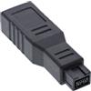 InLine Adattatore FireWire 6pin femmina a 9pin maschio