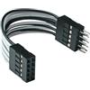 InLine Cavo USB 2.0 interno 2x5pin maschio / 2x5pin femmina, prolunga, 0,05m
