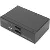Digitus Switch KVM, 2 porte, schermo singolo 4K, HDMI®