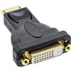 InLine Adattatore DisplayPort maschio a DVI-D 24+1 femmina, nero, DP 1.1