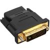 InLine Adattatore HDMI-DVI, Tipo A Femmina a DVI-D 24+1 Maschio, 4K2K