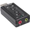 InLine USB Soundcard, 7.1 Surround Sound virtuale, scheda audio esterna