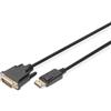 Digitus Cavo adattatore DisplayPort, da DP a DVI-D